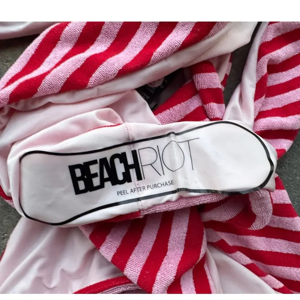 NEW Beach Riot Blair Bikini Top & Vanessa Bikini Bottom Size Large - Picture 15 of 16